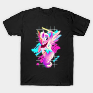 Synthwave Princess Cadance T-Shirt